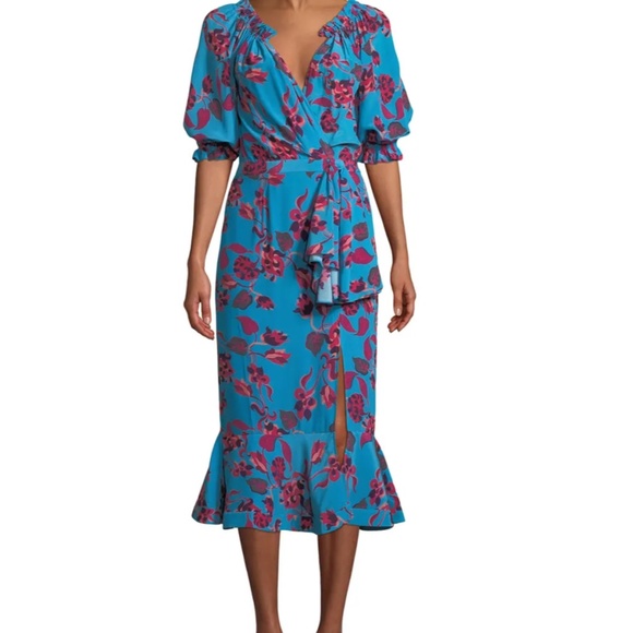 Saloni Olivia Silk dress - Picture 15 of 16